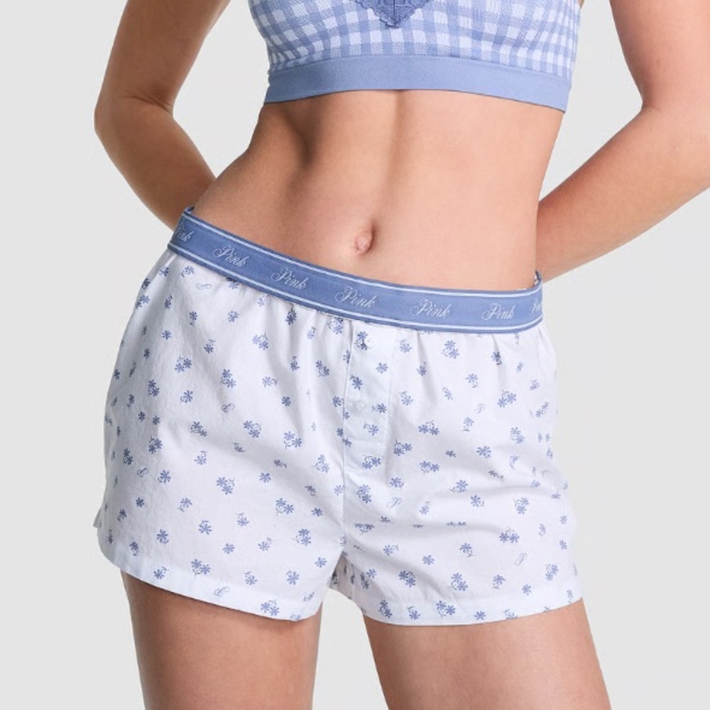 VS PINK Boxy Pajama Shorts XS